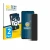 Front side of a product packaging with the brand logo BROTECT. Next to it is the device Huawei Enjoy 70 shown with the corresp