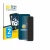 Front side of a product packaging with the brand logo BROTECT. Next to it is the device realme C85 5G shown with the correspon