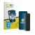 Front side of a product packaging with the brand logo BROTECT. Next to it is the device Oppo Reno 13 shown with the correspond