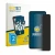 Front side of a product packaging with the brand logo BROTECT. Next to it is the device Motorola Moto G57 shown with the corre