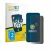 Front side of a product packaging with the brand logo BROTECT. Next to it is the device Honor X80 Pro Max shown with the corre