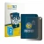 Front side of a product packaging with the brand logo BROTECT. Next to it is the device Apple iPhone Duo shown with the corres
