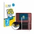 Front side of a product packaging with the brand logo BROTECT. Next to it is the device Nintendo DSi XL shown with the corresp