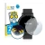 Front side of a product packaging with the brand logo BROTECT. Next to it is the device Watches (Circular, ø: 50 mm) shown wit