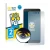 Front side of a product packaging with the brand logo BROTECT. Next to it is the device Xiaomi Redmi Note 4 shown with the cor