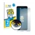 Front side of a product packaging with the brand logo BROTECT. Next to it is the device Google Pixel 3 shown with the correspo