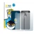 Front side of a product packaging with the brand logo BROTECT. Next to it is the device Apple iPhone Xs (Front+Back) shown wit