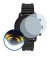 Image of the device Fossil Q Explorist HR (4.Gen) with a wide variety of screen protectors.
