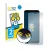 Front side of a product packaging with the brand logo BROTECT. Next to it is the device Google Pixel 3a XL shown with the corr