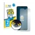 Front side of a product packaging with the brand logo BROTECT. Next to it is the device Huawei Y6 2019 shown with the correspo