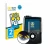 Front side of a product packaging with the brand logo BROTECT. Next to it is the device Medtronic Minimed 640G shown with the 