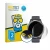 Front side of a product packaging with the brand logo BROTECT. Next to it is the device Garmin Venu (43 mm) shown with the cor
