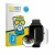 Front side of a product packaging with the brand logo BROTECT. Next to it is the device Huami Amazfit GTS shown with the corre