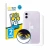 Front side of a product packaging with the brand logo BROTECT. Next to it is the device Apple iPhone 11 (Back) shown with the 