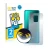 Front side of a product packaging with the brand logo BROTECT. Next to it is the device Xiaomi Redmi Note 9 Pro (Back) shown w