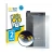 Front side of a product packaging with the brand logo BROTECT. Next to it is the device FiiO M15 shown with the corresponding 