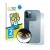Front side of a product packaging with the brand logo BROTECT. Next to it is the device Apple iPhone 12 Pro (Back) shown with 