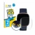 Front side of a product packaging with the brand logo BROTECT. Next to it is the device Fitbit Versa 3 shown with the correspo