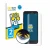 Front side of a product packaging with the brand logo BROTECT. Next to it is the device Fairphone 3 Plus shown with the corres