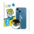 Front side of a product packaging with the brand logo BROTECT. Next to it is the device Apple iPhone 13 mini (Back) shown with