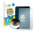 Front side of a product packaging with the brand logo BROTECT. Next to it is the device Microsoft Surface Duo 2 (Outer display