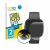 Front side of a product packaging with the brand logo BROTECT. Next to it is the device Fitbit Sense 2 shown with the correspo