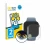 Front side of a product packaging with the brand logo BROTECT. Next to it is the device Apple Watch Series 8 (45 mm) shown wit