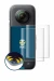 Image of the device Insta360 X3 with a wide variety of screen protectors.