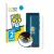 Front side of a product packaging with the brand logo BROTECT. Next to it is the device Vasco Translator V4 shown with the cor