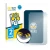 Front side of a product packaging with the brand logo BROTECT. Next to it is the device Timmkoo Q3E shown with the correspondi