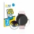 Front side of a product packaging with the brand logo BROTECT. Next to it is the device Hama Fit Watch 4910 shown with the cor