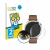 Front side of a product packaging with the brand logo BROTECT. Next to it is the device Huawei Watch GT 4 (46mm) shown with th
