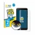 Front side of a product packaging with the brand logo BROTECT. Next to it is the device ZTE Blade A35 lite shown with the corr