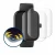 Image of the device Hama Fit Watch 5000 with a wide variety of screen protectors.