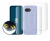 Image of the device Google Pixel 9a (Front+Back) with a wide variety of screen protectors.