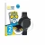 Front side of a product packaging with the brand logo BROTECT. Next to it is the device OnePlus Watch 3 (43 mm) shown with the