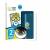 Front side of a product packaging with the brand logo BROTECT. Next to it is the device Huawei Enjoy 70X shown with the corres