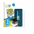 Front side of a product packaging with the brand logo BROTECT. Next to it is the device Huawei Enjoy 80 shown with the corresp