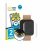 Front side of a product packaging with the brand logo BROTECT. Next to it is the device Levowatch TINY shown with the correspo