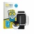 Front side of a product packaging with the brand logo BROTECT. Next to it is the device Pebble Time 2 2026 shown with the corr