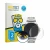 Front side of a product packaging with the brand logo BROTECT. Next to it is the device Huawei Watch Buds 2 shown with the cor