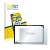 Front side of a product packaging with the brand logo BROTECT. Next to it is the device shown with the corresponding screen pr