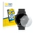 Front side of a product packaging with the brand logo BROTECT. Next to it is the device Watches (Circular, ø: 50 mm) shown wit