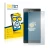 Front side of a product packaging with the brand logo BROTECT. Next to it is the device Sony Xperia Z5 Compact shown with the 