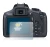 Image of the device Canon EOS 1300D with a wide variety of screen protectors.