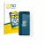 Front side of a product packaging with the brand logo BROTECT. Next to it is the device Huawei Mate 20 lite shown with the cor