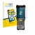 Front side of a product packaging with the brand logo BROTECT. Next to it is the device Zebra MC9300 shown with the correspond