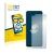 Front side of a product packaging with the brand logo BROTECT. Next to it is the device realme 6 Pro shown with the correspond