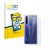 Front side of a product packaging with the brand logo BROTECT. Next to it is the device realme 6 (Back) shown with the corresp