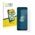 Front side of a product packaging with the brand logo BROTECT. Next to it is the device Oppo A53 shown with the corresponding 